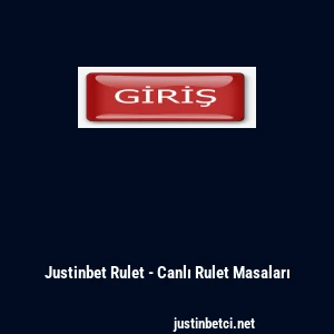 Justinbet Rulet - Canlı Rulet Masaları